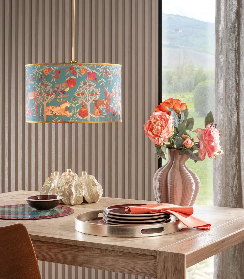 Cylindrical Pendant Shade - Tigri