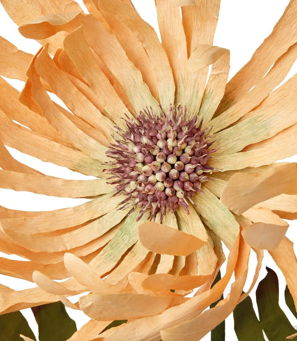 Fiore decorativo con base 160h - girasole