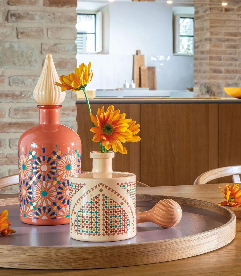 Marrakech - Bottiglia decorativa con tappo, 0,50 L