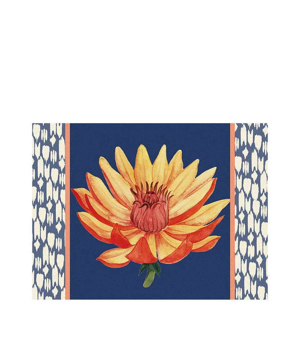 Rigid Placemat, blue - Riflessi di Loto