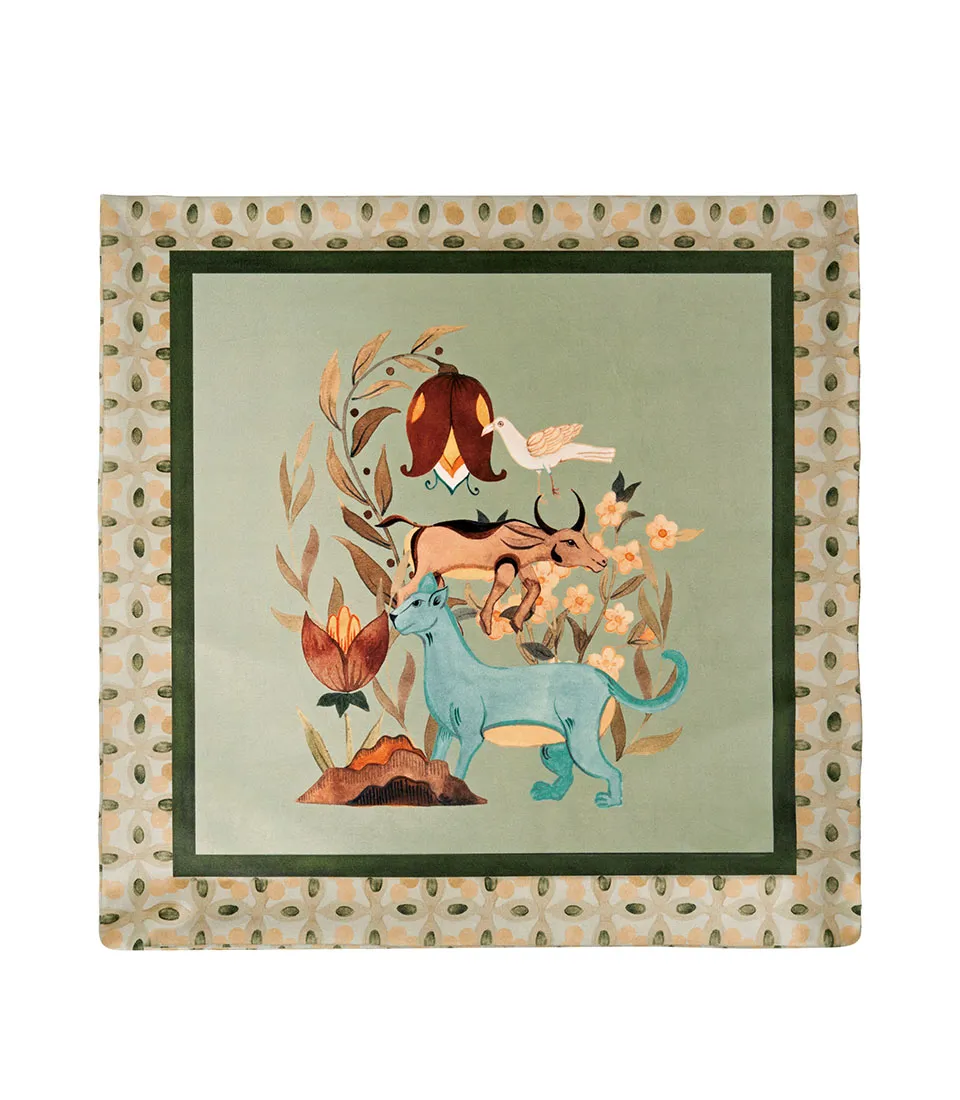 Cuscino 48x48 - Verde salvia