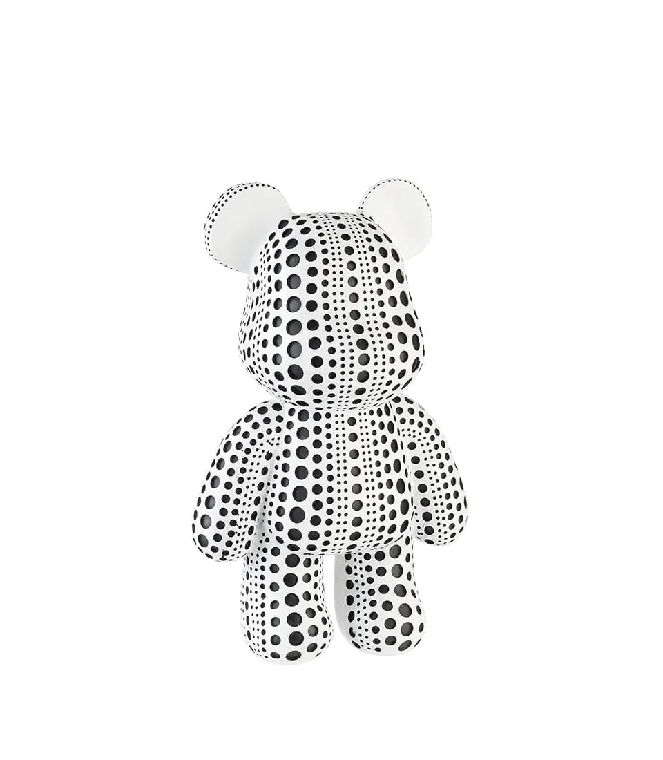 Teddy bear with polka dots