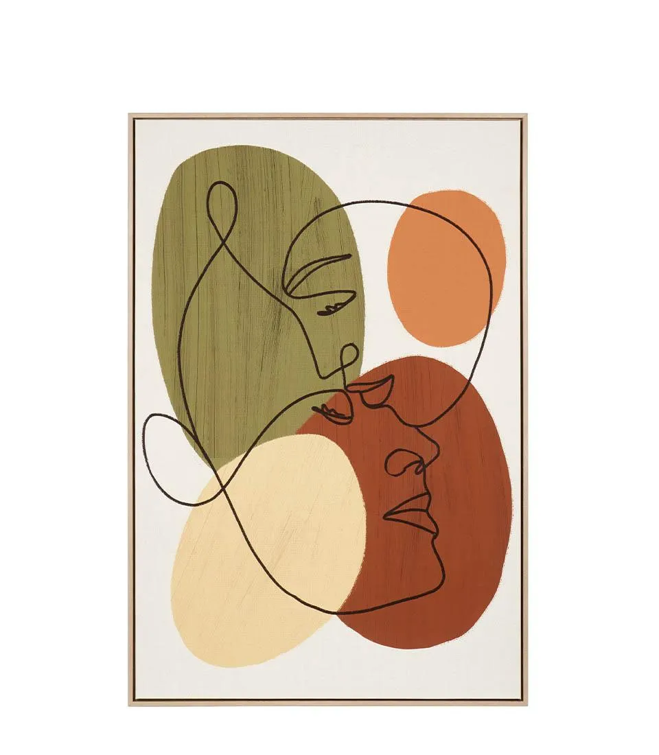 Painting 80x120 with frame