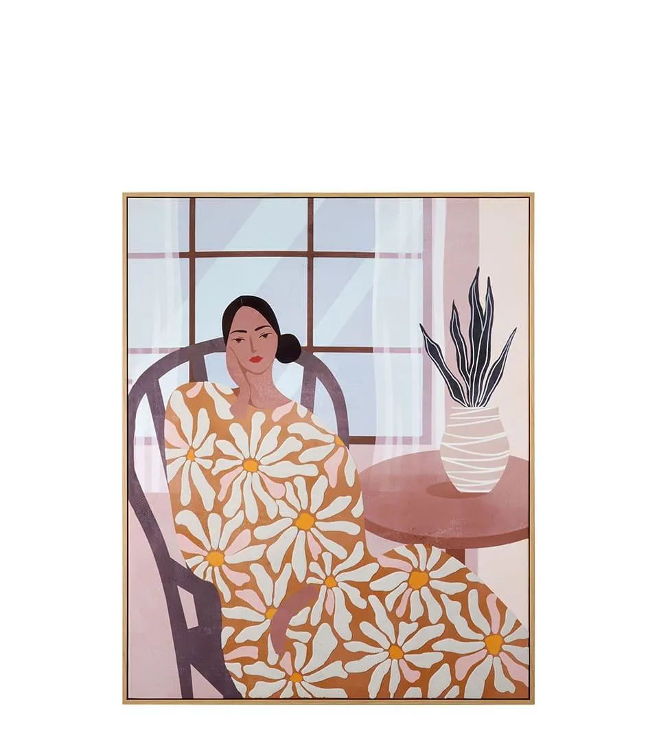 PAINTING 80x100 WITH FRAME