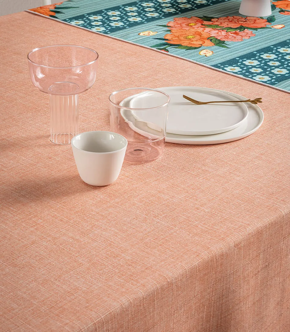 Sale rosa - stain-resistant tablecloth