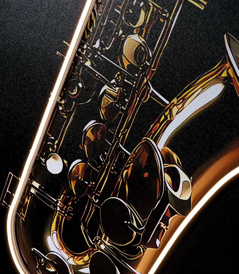 PAINTING 80x120 WITH FRAME, WITH LEDS