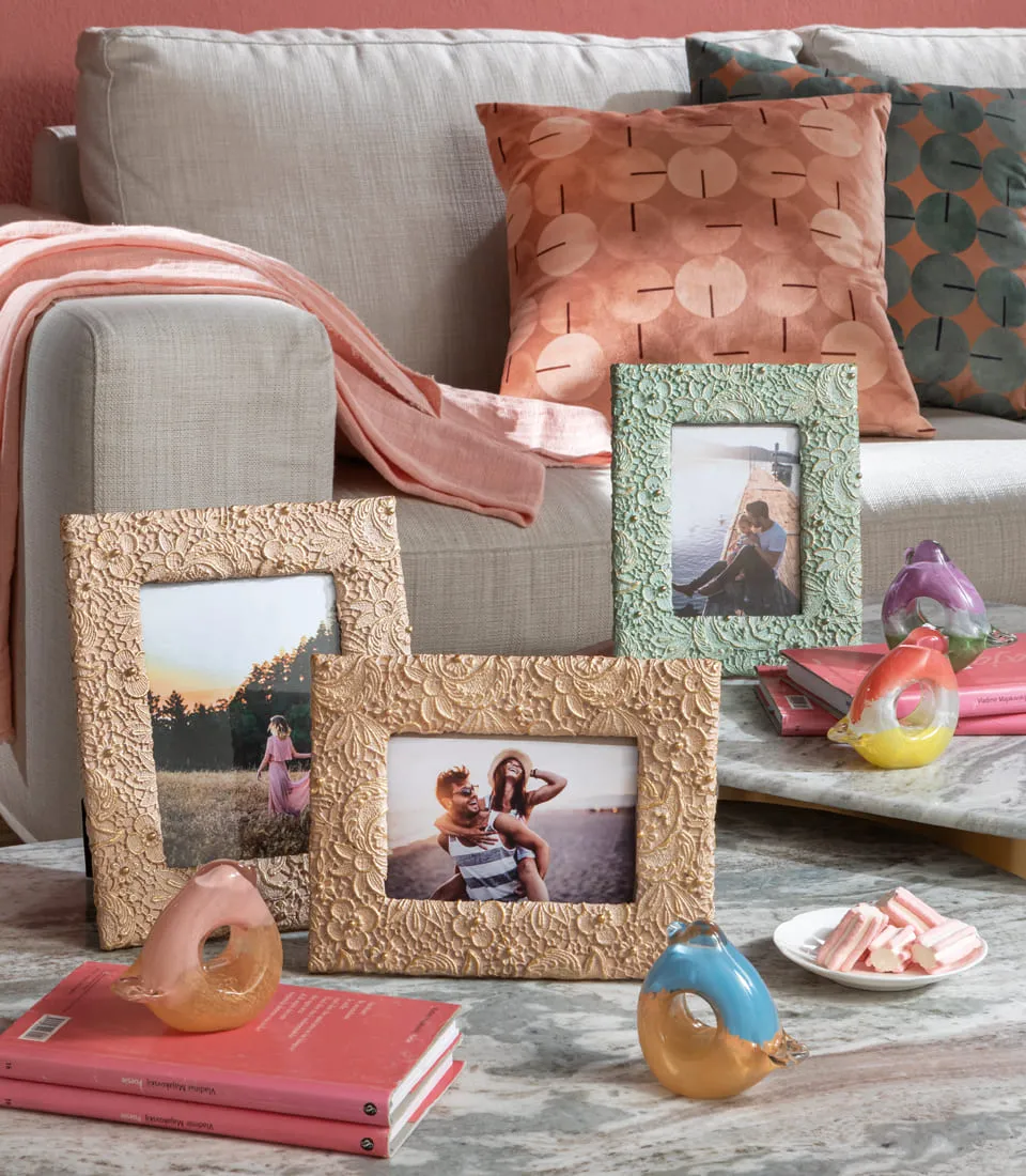 Decorative bird - set 4 pcs.