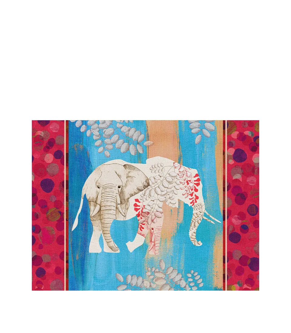 Rigid placemat 39x29,5 - Elefante