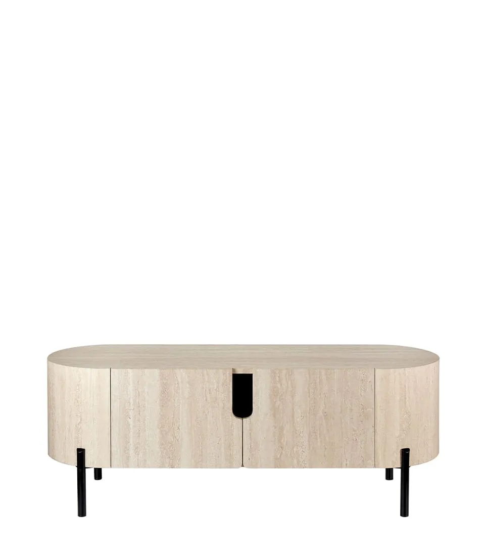 Short two-door cabinet