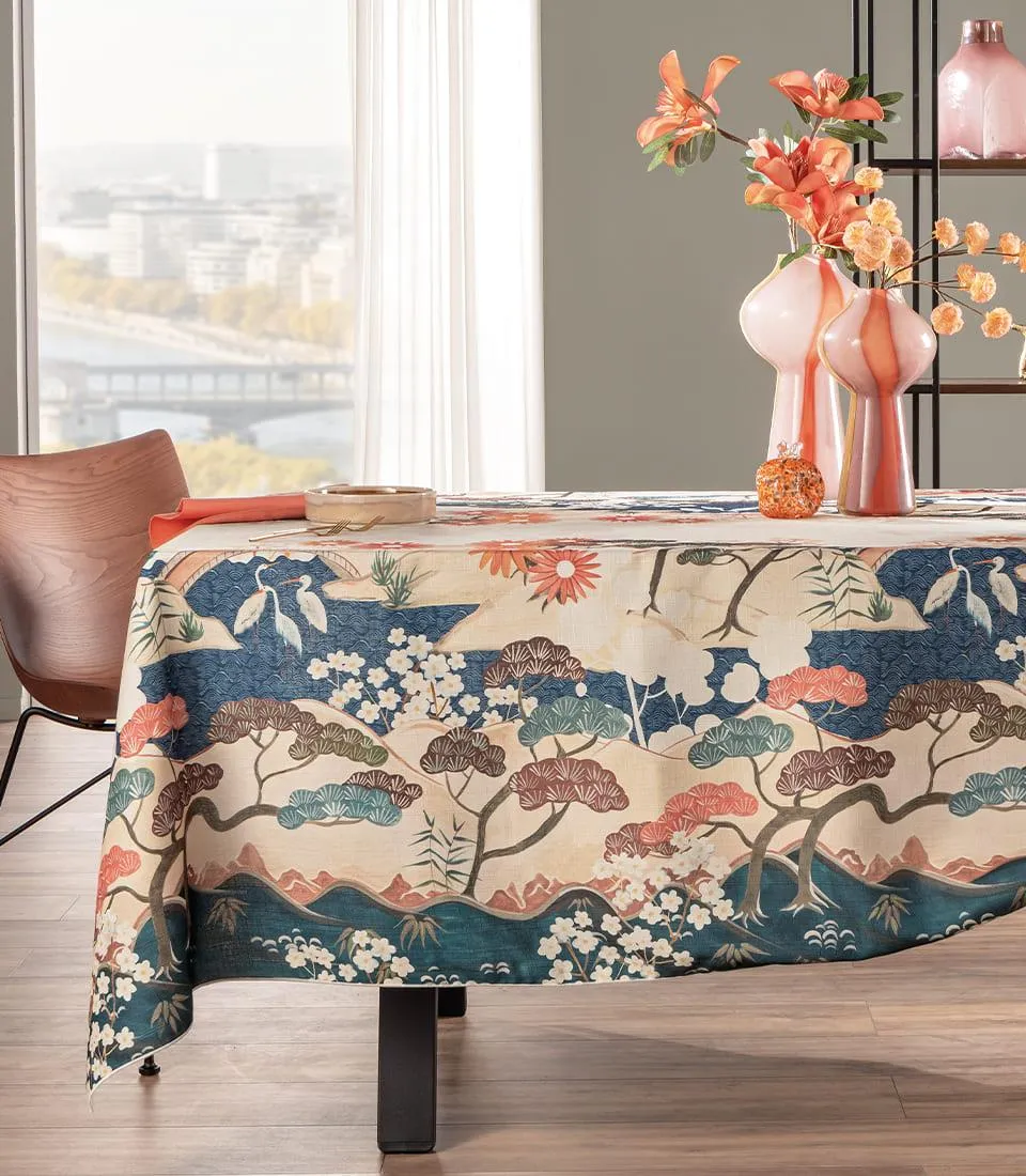 Giverny - stain-resistant tablecloth