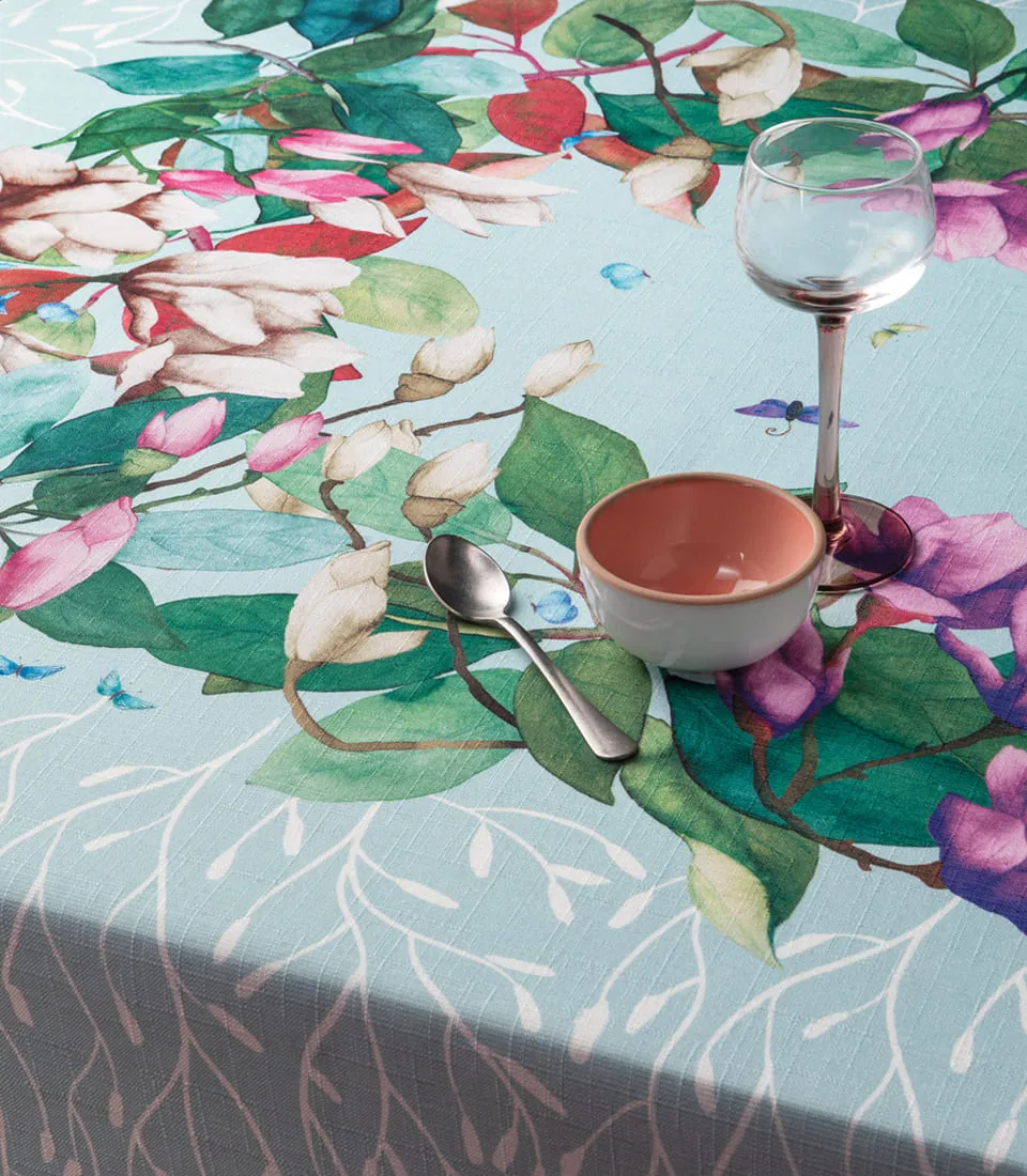 Magnolia - stain-resistant tablecloth
