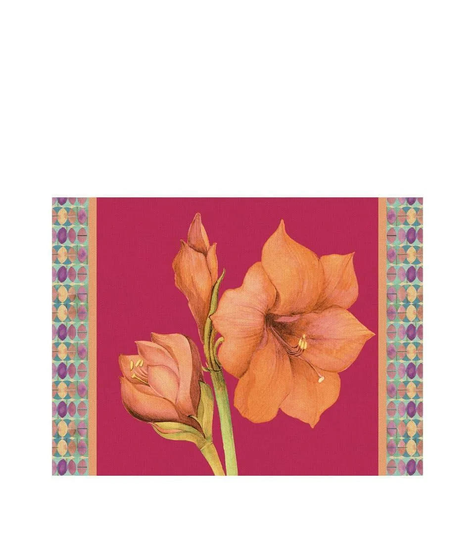 Tovaglietta rigida magenta - Amaryllis