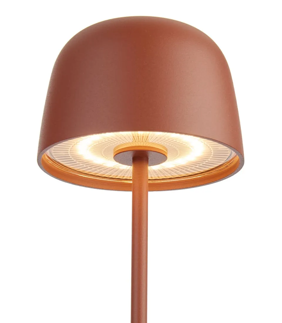 Lampada da tavolo Alba  - ruggine