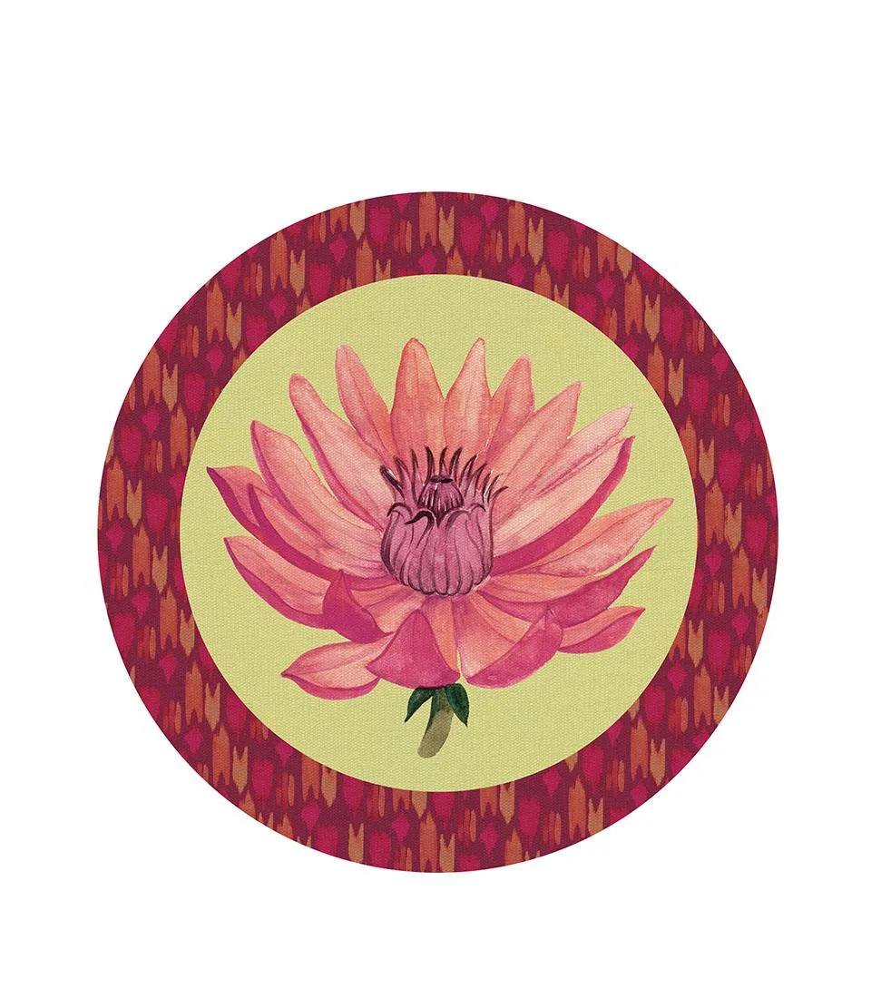 Rigid Placemat, lime - Riflessi di Loto