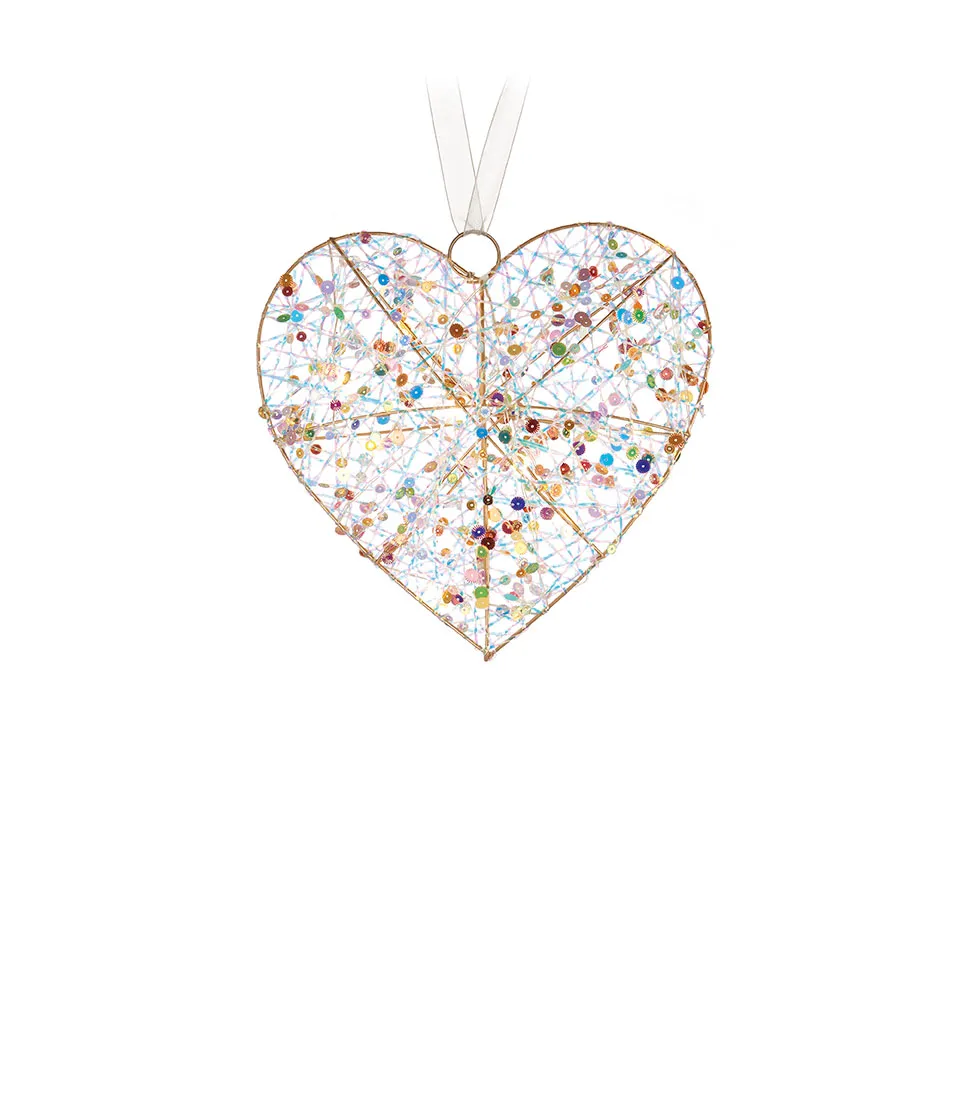 HEART WITH 10 LEDS