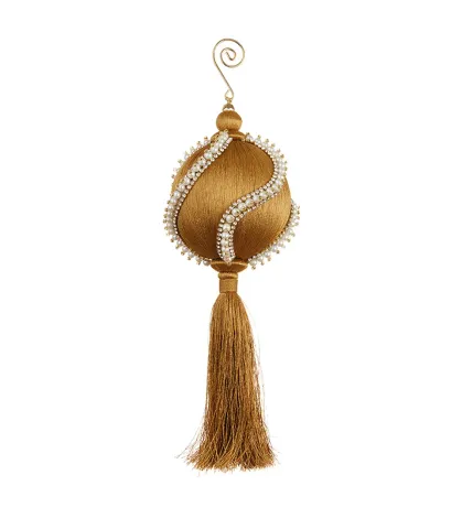 Golden hanging decoration