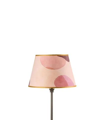 Paralume conico - Dune di seta