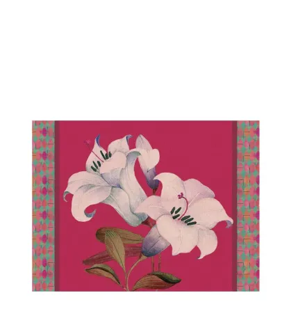 Rigid Placemat, magenta - Giglio Orientale