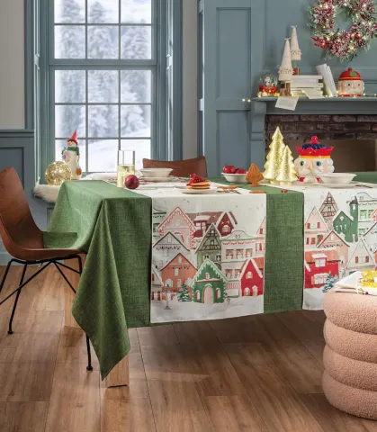 Villaggio - runner antimacchia 50x155