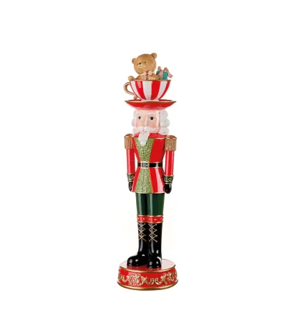 SOLDIER WITH CUP AND BEAR