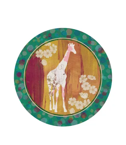 RIGID PLACEMAT Ø39 - GIRAFFA