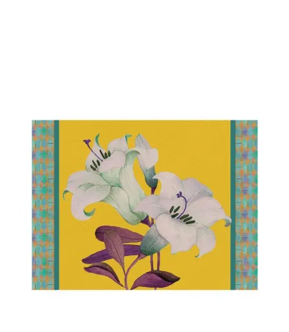 Rigid Placemat, yellow - Giglio Orientale