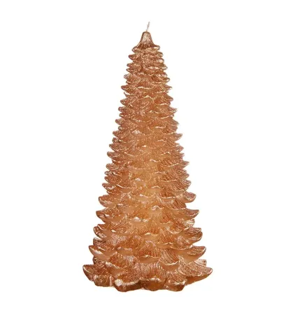 Large champagne candle tree