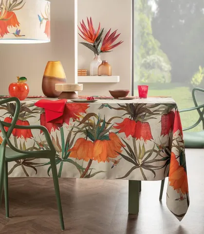 Giverny - stain-resistant tablecloth