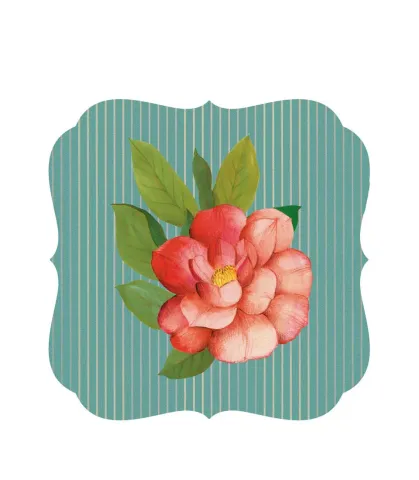 Tovaglietta rigida ottanio  - Camelia