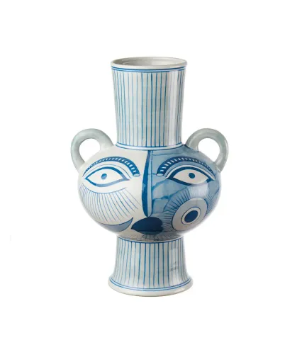Vaso alto con manici