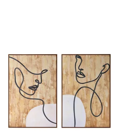 Quadro 80x120 con cornice - set 2 pz (160x120)