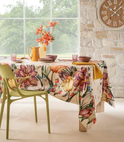 Giverny - stain-resistant tablecloth