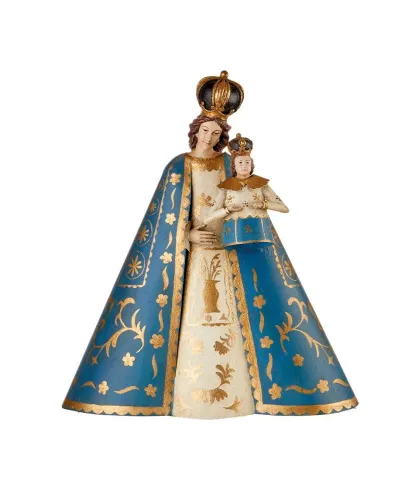 Vergine Maria con mantello blu