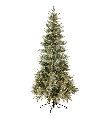 Albero di Natale innevato con MICROLED