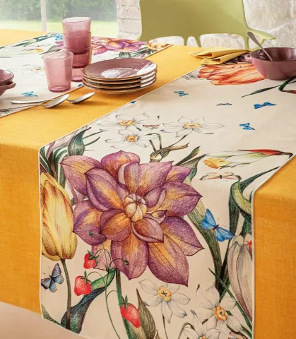 Taormina - stain-resistant runner 50x155