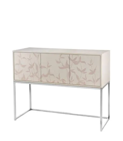 Console with doors, branches pattern