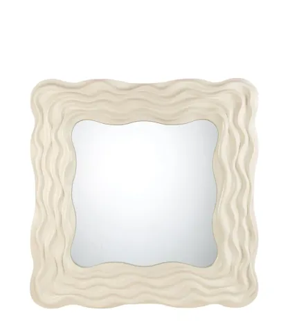 Square mirror frame