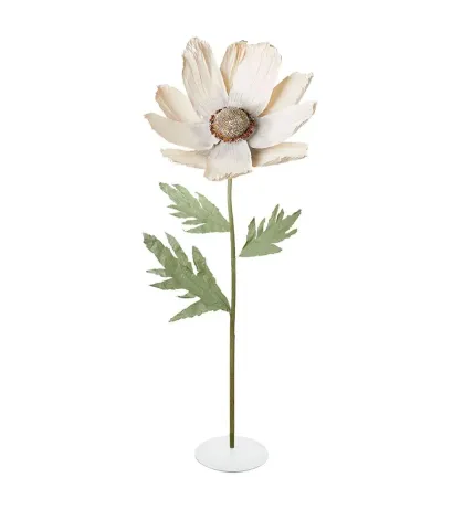 Fiore decorativo con base 200h - margherita